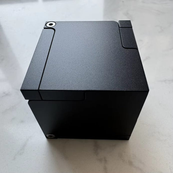 Cube Promise Ring Box (Matt Black)