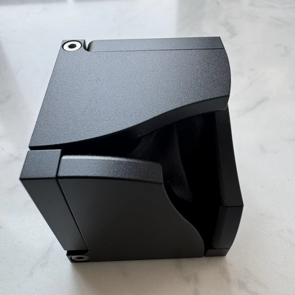 Cube Promise Ring Box (Matt Black)