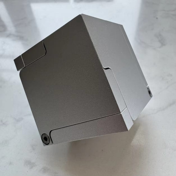 Cube Promise Ring Box (Silver)
